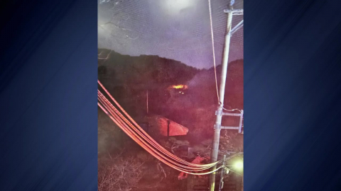 서울 북한산 자락에서도 불...야간 진화 작업 중