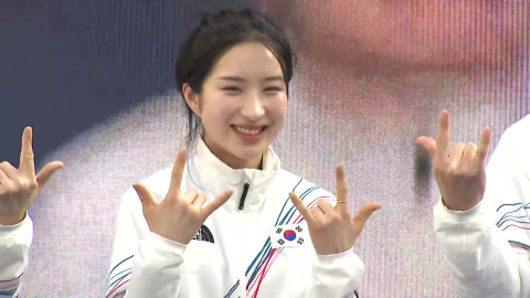 쇼트트랙 2관왕 김길리, 한국 선수단 MVP