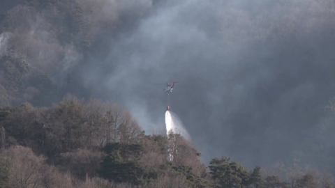 함양 산불 사흘째…대응 2단계·국가소방동원령 발령