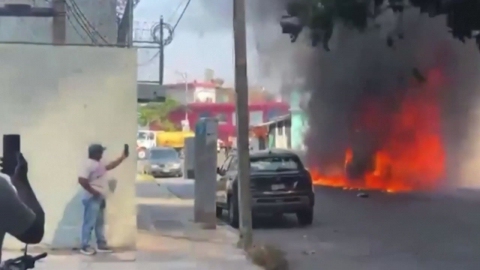 "집밖 외출 금지"…마약 두목 사살에 전쟁터 변한 멕시코