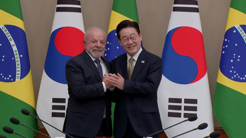 \'소년공\' 동지 룰라와 회담…"한-브라질 관계 격상"