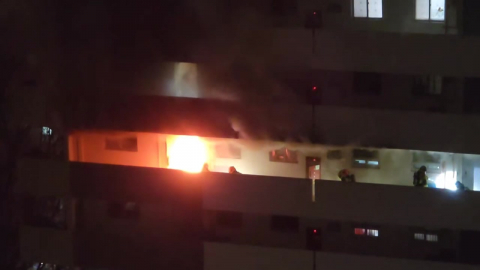 서울 은마아파트 화재로 1명 사망·3명 부상