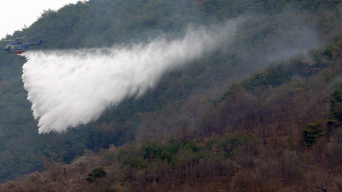 경남 밀양 산불 20시간 20분 만에 진화...올해 2번째 대형산불