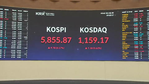 코스피 5,969 또 최고치…\'20만 전자·100만 닉스\'