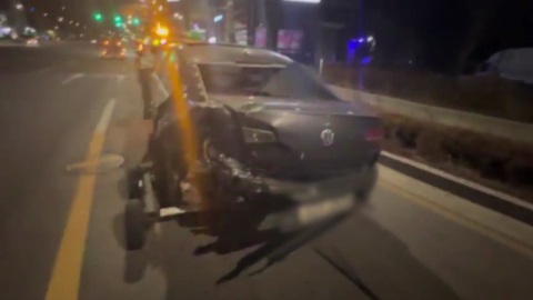 수도권1순환도로서 3대 추돌…20대 음주운전자 입건