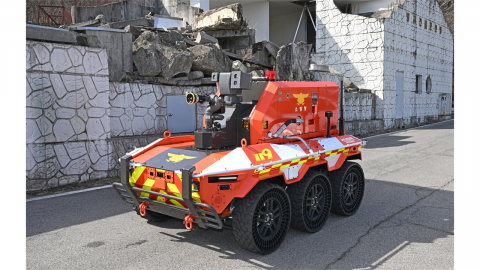 현대차그룹, 무인 소방로봇 기증...정의선 "앞으로 100대 보급"