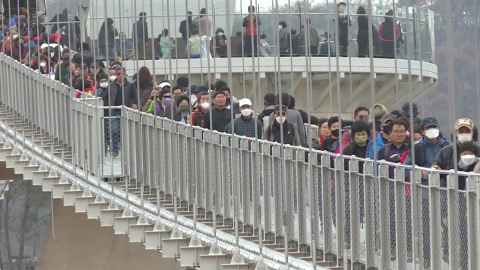 새 단장 마친 임실 옥정호 출렁다리, 28일 운영 재개