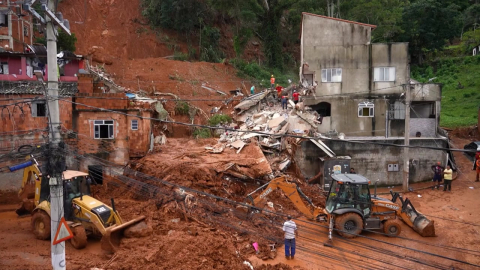 브라질 남동부 기록적인 폭우·산사태로 사망·실종 60여 명