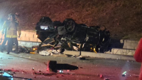 반포대교서 포르쉐 SUV 추락…30대 여성 마약 혐의 체포