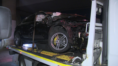 반포대교서 포르쉐 SUV 추락…30대 여성 마약 혐의 체포