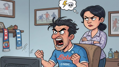 "나한테 욕한 줄" 伊 아내, 축구 보며 욕설한 남편 흉기로 찔러