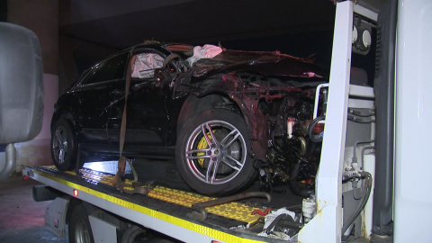 반포대교서 포르쉐 SUV 추락…30대 여성 마약 혐의 체포