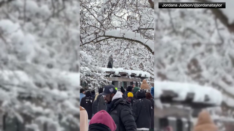 "그저 눈싸움" vs "경찰 폭행"…맨해튼 '눈싸움'에 뉴욕시장과 NYPD 갈등 재점화