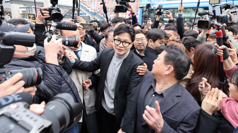 서문시장 뜬 한동훈, 민주 최고위…'흔들리는' 대구 쟁탈전