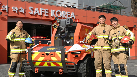 [기업] 현대차그룹, 무인소방로봇 영상 공개...피지컬 AI 기술 집약