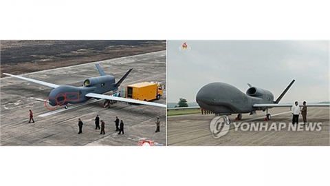 북한, 드론 개발 속도전…샛별4형·샛별9형 동시 포착