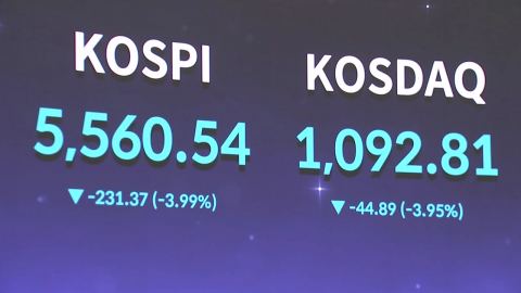 12% 급락 코스피 '공포의 수요일'…9·11 테러 낙폭 넘었다
