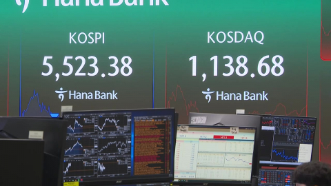 코스피는 '하락'…코스닥은 '매수 사이드카'