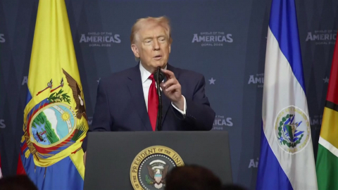 이란 공격확대 경고한 트럼프…'서반구 안보협력' 강조 이유는?