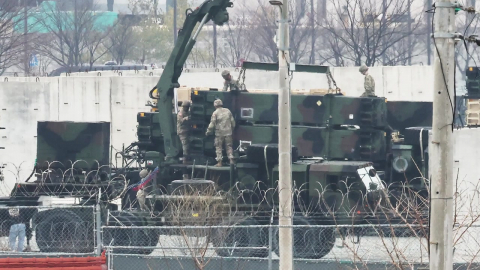 줄이 한국 떠난 미 수송기…패트리엇 이미 반출?