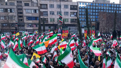 "미국에 죽음을" 이란 대규모 시위…이스라엘 주민 "두려워요"