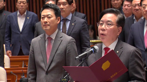 '절윤 선언'으로 국면전환?…민주 "선거용 절연 쇼"