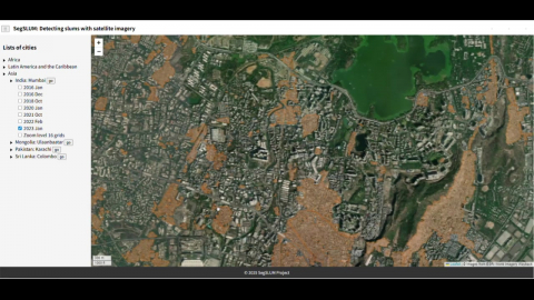 'AI 빈곤 지도' 위성사진 보고 슬럼가 찾는다