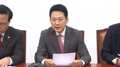  장동혁 "윤 복귀 반대 의총 결의가 국민의힘 입장"