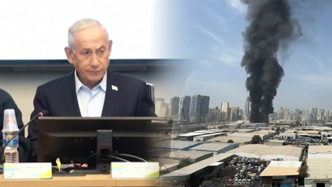 이스라엘 "광범위한 파상 공습"...이란 "이스라엘 정보국 타격"