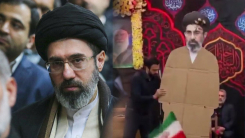 "부상 심각해서 안 나타나는 듯"...모즈타바 대신 골판지가 공...