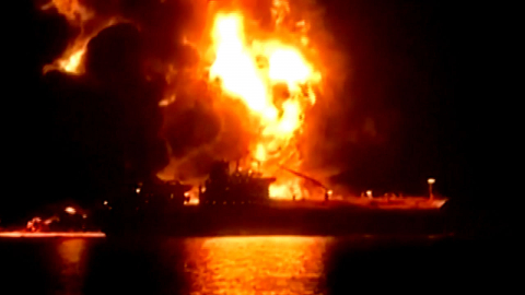 항만·유조선 닥치는 대로 공격…"전쟁 끝내려면 배상금 내라"