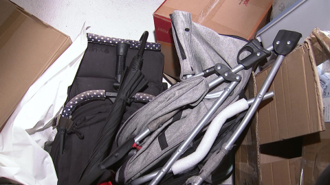  싱크대에 쓰레기 가득…"스스로 걷기 힘들어 보였다"