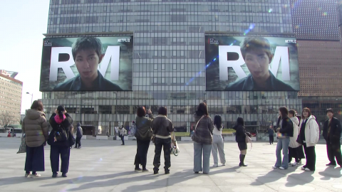 BTS 공연 일주일 앞둔 광화문광장…기대감 물씬