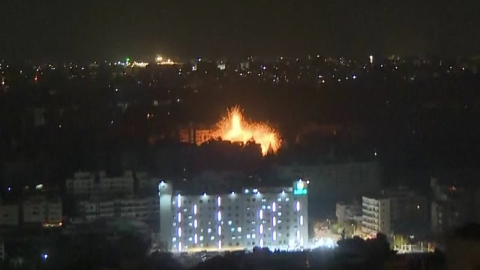 이스라엘, 대규모 공습 예고…바그다드 곳곳 폭발