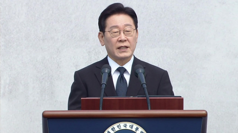 이 대통령 "3·15 정신, 위기 때마다 나라 일으킨 사표...다음 세대 이어지도록 죽을 힘"