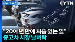 중동 가는 중고차 싹 막혔다...인천항에 쌓여가는 컨테이너들 [지금이뉴스]