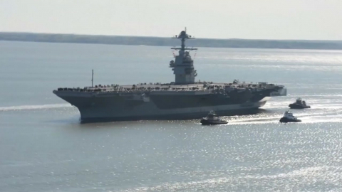 이란 전쟁 18일째…호르무즈 해협 쪽으로 이동하는 '최강 항모' 포드함