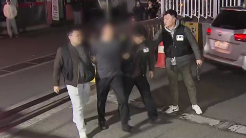 [현장영상+] '항공사 기장 살해' 전직 부기장 검거...부산 압송