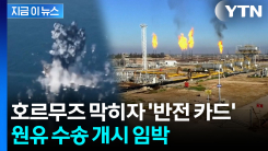 원유 수송 돌파구 마련...지중해로 보낸다 [지금이뉴스] 