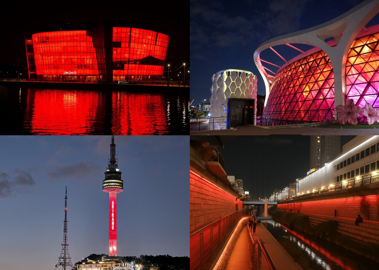 BTS 컴백에 붉게 물든 서울시? 논란 일자..."정치적 해석 자제"