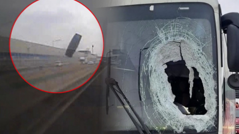  "자다가 벌떡"…승객이 사고 버스 운전대 잡았다