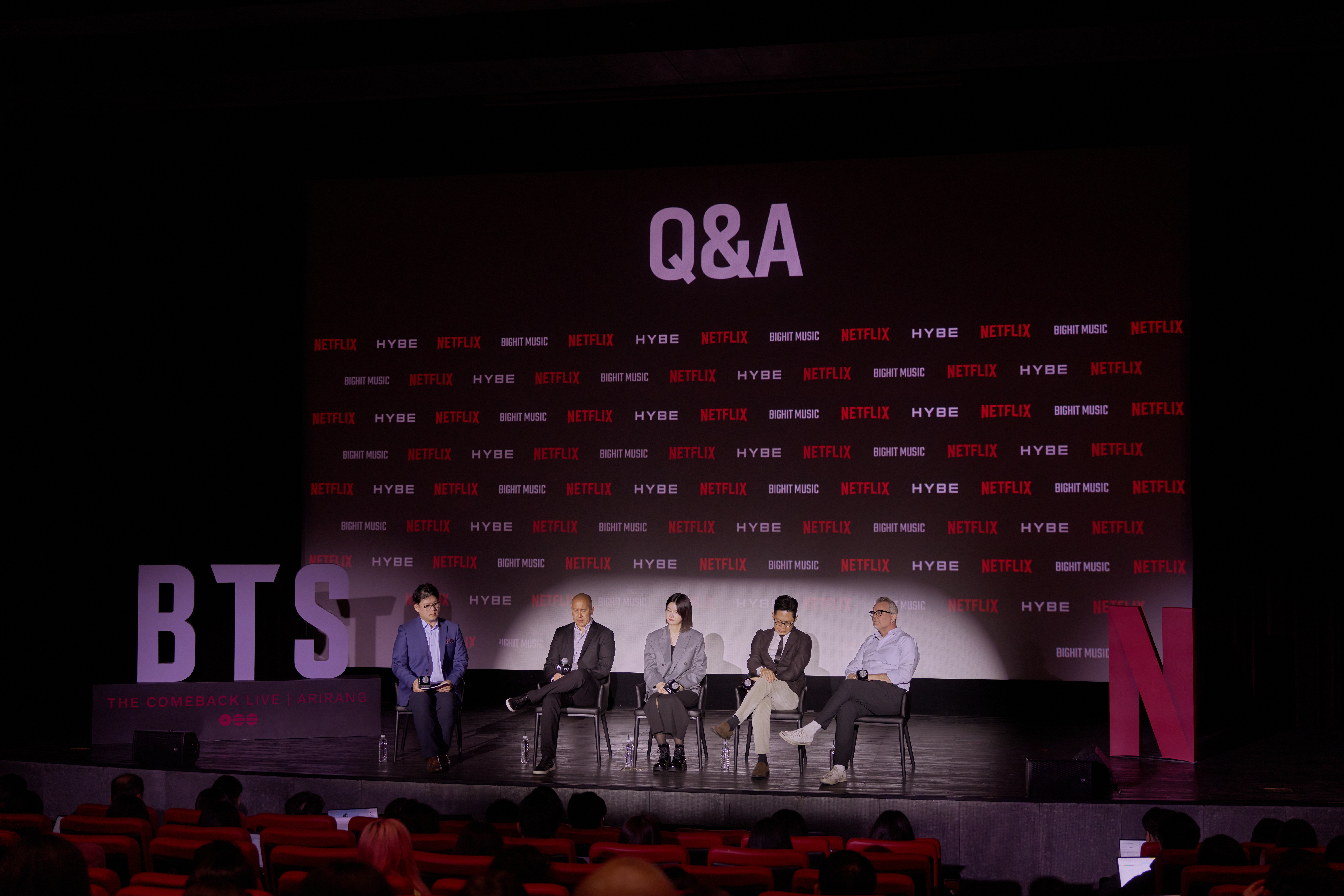 "왜 광화문, 아리랑인가"…하이브·넷플릭스가 전한 'BTS 컴백쇼' 배경