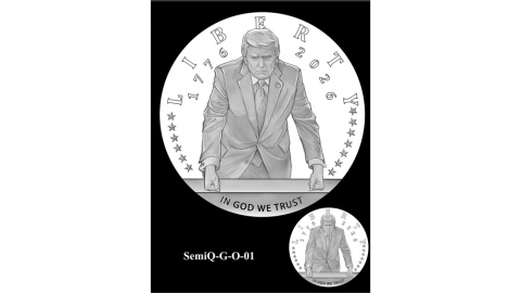 '트럼프 얼굴' 금화 승인...'왕정 회귀' 비판