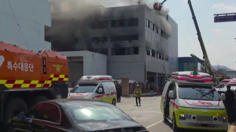 대전 공장 화재 55명 중·경상...14명 연락 두절