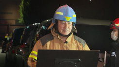 [현장영상+] 대전 공장 화재 현장 1명 발견...내부 수색 중