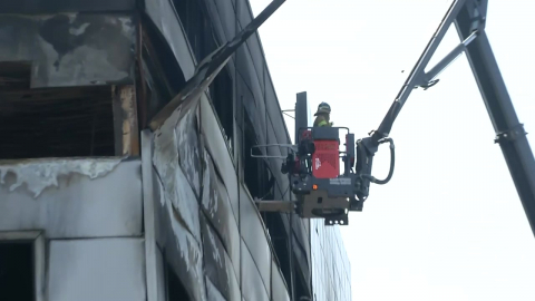 대전 화재 이틀째 수색 작업…사망 10명·실종 4명