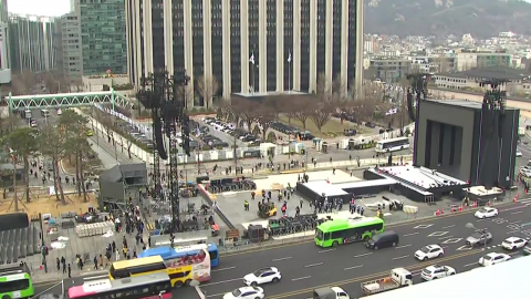 최대 26만 명 몰리는 광화문...인파 관리 총력