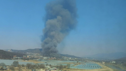 경기 포천시 돼지농장서 불...600여 마리 폐사