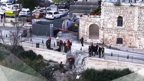 예루살렘 성지 덮친 파편…"전세계 관광지 안전보장 못해"