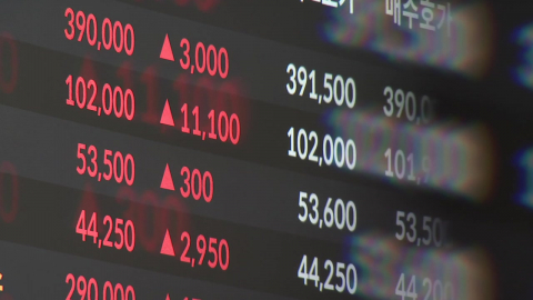 '미 공격 보류'에 코스피 4% 상승…원-달러 환율 26원 하락